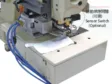 CTP-1P-EC Пневматическое устройство обрезки бейки или ленты для плоскошовных машин (гильотина)