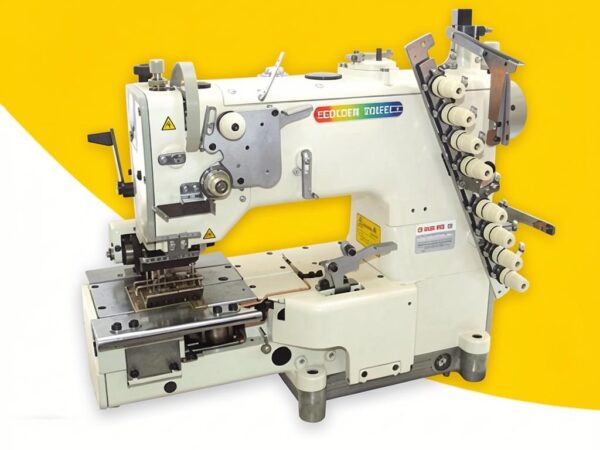 Многоигольная промышленная швейная машина (поясная машина) GOLDEN WHEEL CS-4650WB-SM с серво-мотором