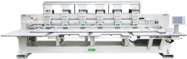 ZOJE ZJ-1206H (400*450) для плоской вышивки 6-головочная